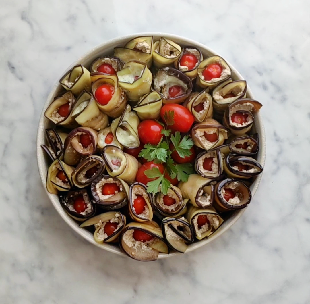 Keto Georgian Eggplant Rolls